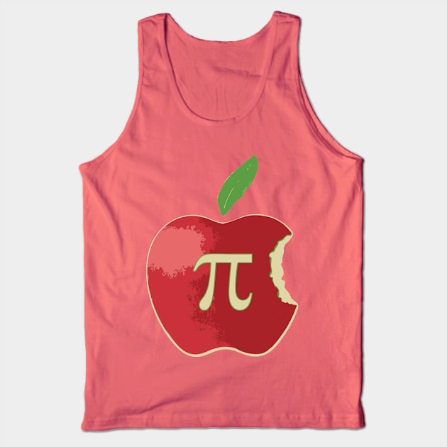 Pi Day Appke Tank Top by CaptainFDD